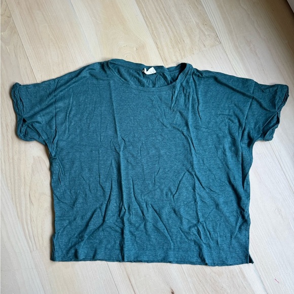 Poetry 100% Linen Jersey T-Shirt - Picture 1 of 4